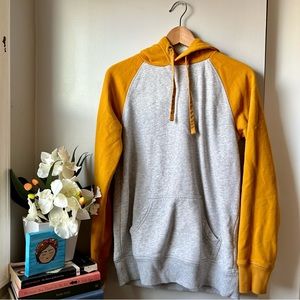Mustard and Grey Hoodie